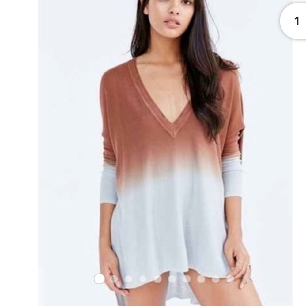 Pins and needles urbin outfitters tunic womens size S ombre